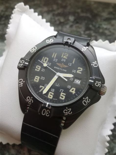 breitling colt military pvd ref. 80180|Rare Breitling Colt Ref 80180 Sterile Military Diver SOLD!.